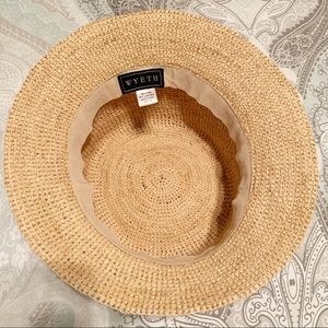 Wyeth Raffia Aden Straw Bucket Hat 